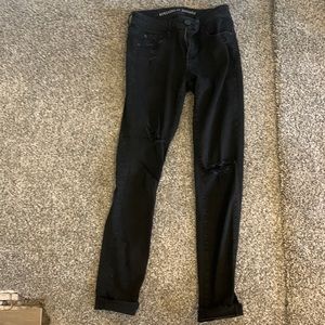 Black ripped jeans from Articles of Society